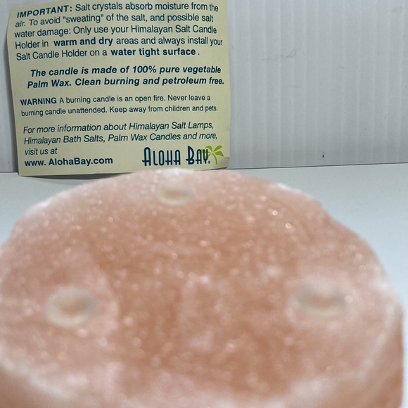 Himalayan Salt Crystal Rock Tealight Candleholder 1.6 oz - Picture 9 of 15